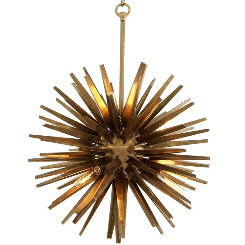 Люстра Chandelier Gregorian L Brass Латунь в Перми | Loft Concept 