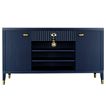 Комод-буфет Elsa Dreams Blue с открытыми полками   варинант исполнения - 9 | Loft Concept в Перми