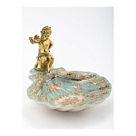 Блюдо с бронзовым ангелом Porcelain Angels of Paradise варинант исполнения - 2 | Loft Concept в Перми