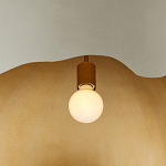 Подвесной светильник в форме купола с сочетанием золотого и оливкового цвета Eggshell варинант исполнения - 2 | Loft Concept в Перми