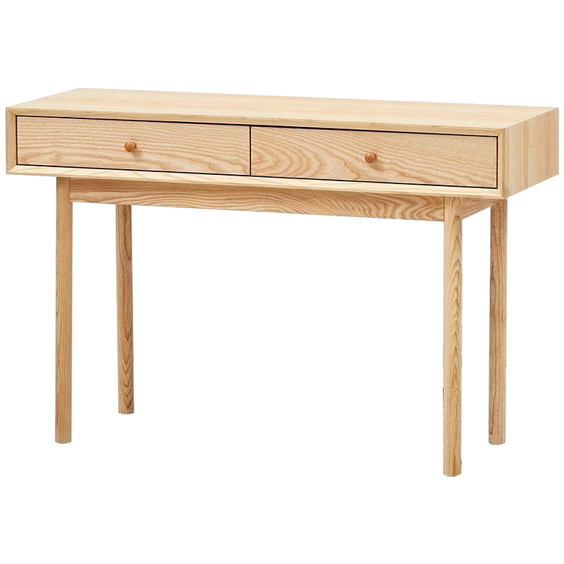 Деревянная консоль с 2-мя ящиками Marleen Wooden Console Древесина Деревянная консоль с 2-мя ящиками Marleen Wooden Console Древесина в Перми | Loft Concept