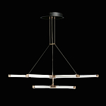 Люстра с геометрической конструкцией из вытянутых цилиндрических плафонов Hex Scaffold  варинант исполнения - 4 | Loft Concept в Перми