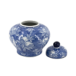 Ваза с крышкой в китайском стиле Гранатовое дерево Blooming Pomegranate варинант исполнения - 10 | Loft Concept в Перми