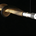 Люстра подвесная линейная Adilin Сhromium варинант исполнения - 5 | Loft Concept в Перми