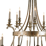 Люстра большая двухъярусная на 30 ламп Grand Chandelier варинант исполнения - 1 | Loft Concept в Перми