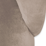 Барный стул вращающийся со спинкой Бежевый Велюр Vendramin Chair варинант исполнения - 3 | Loft Concept в Перми