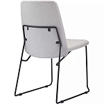 Стул мягкий светло-серый Chair Gray Runners варинант исполнения - 3 | Loft Concept в Перми