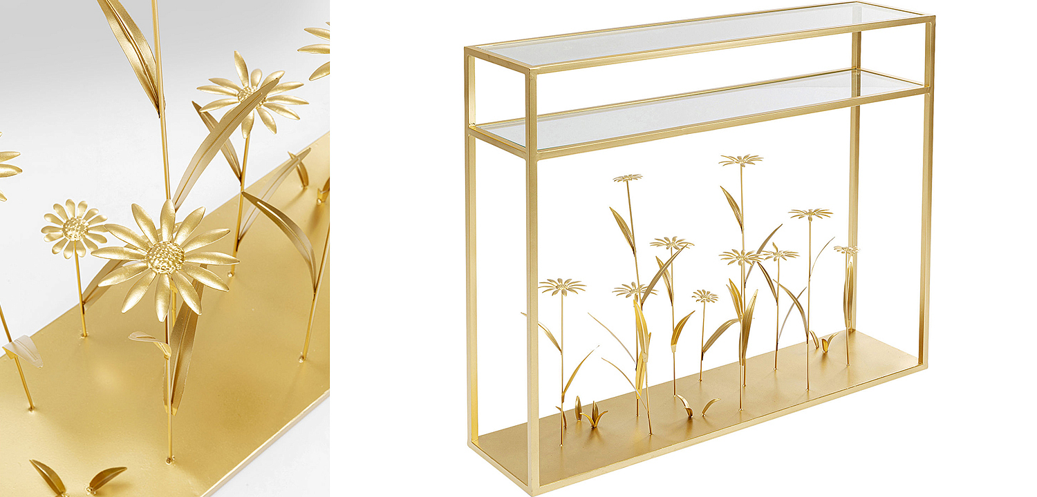 Консоль Golden Flowers Консоль Golden Flowers - Loft-Concept в Перми