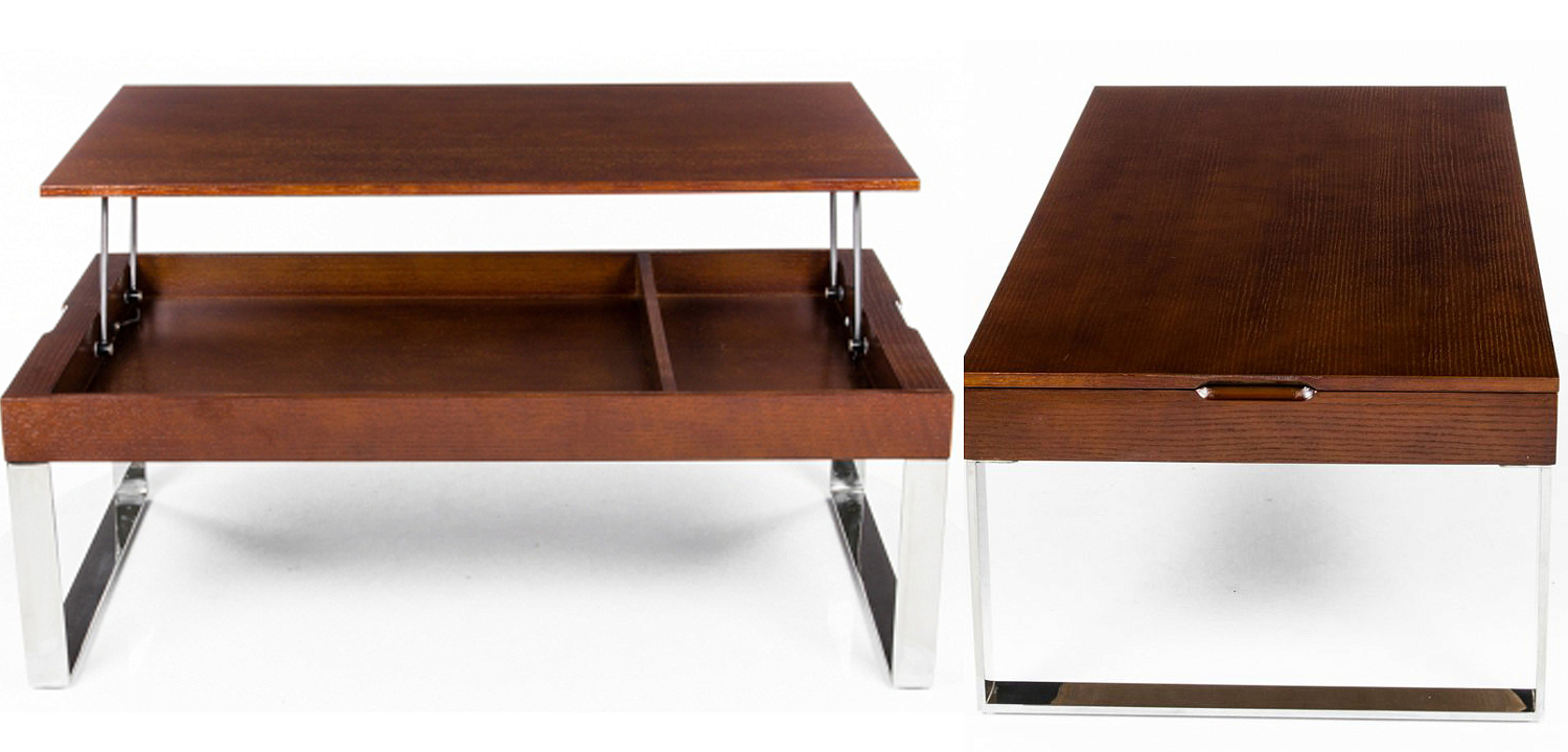 Кофейный стол Annecy Coffee Table brown Кофейный стол Annecy Coffee Table brown - Loft-Concept в Перми