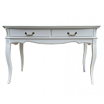 Консоль белого цвета из массива бука в стиле прованс White Provence варинант исполнения - 2 | Loft Concept в Перми