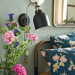 Бра с черным плафоном из металла Roomsy варинант исполнения - 5 | Loft Concept в Перми