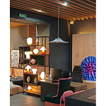 Подвесной вязаный зеленый светильник «Токио»  варинант исполнения - 2 | Loft Concept в Перми