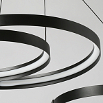 Люстра подвесная светодиодная в виде волнообразной ленты Ribbon Vortex варинант исполнения - 7 | Loft Concept в Перми