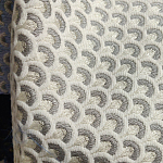 Мебельная ткань Жакард Чешуя бежевый цвет N 1050 варинант исполнения - 1 | Loft Concept в Перми