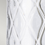 Настольная лампа с цилиндрическим абажуром и прозрачным стеклянным основанием Quintiesse варинант исполнения - 12 | Loft Concept в Перми