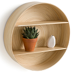 Полка настенная из бамбука Zenara варинант исполнения - 2 | Loft Concept в Перми