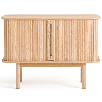 Длинный низкий буфет с 2-мя раздвижными дверцами Toinette Light Cupboard варинант исполнения - 8 | Loft Concept в Перми