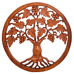 Панно из дерева Osier Panel With Trees варинант исполнения - 1 | Loft Concept в Перми