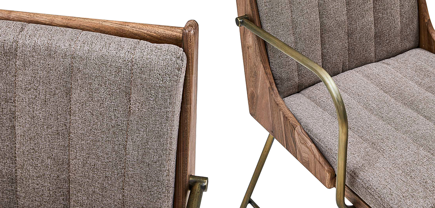 Стул Eoran Stool gray-beige Стул Eoran Stool gray-beige - Loft-Concept в Перми