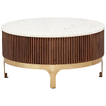 Круглый кофейный стол Sadie Round Coffee Table варинант исполнения - 3 | Loft Concept в Перми