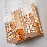 Бра с двумя плафонами Dew Drops Tube Duo Gold Wall Lamp варинант исполнения - 2 | Loft Concept в Перми