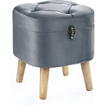 Пуф Leather with a snap варинант исполнения - 1 | Loft Concept в Перми