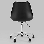 Офисный стул на металлическом основании EGGERY Black варинант исполнения - 4 | Loft Concept в Перми