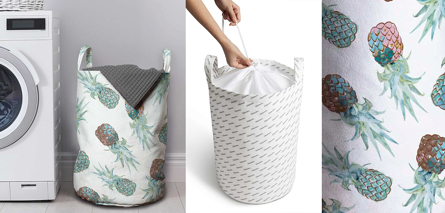 Корзина Pineapple Pattern Basket Корзина Pineapple Pattern Basket - Loft-Concept в Перми