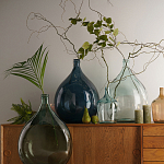 Ваза-бутыль из стекла TRANSPARENT FORMS 56 варинант исполнения - 13 | Loft Concept в Перми