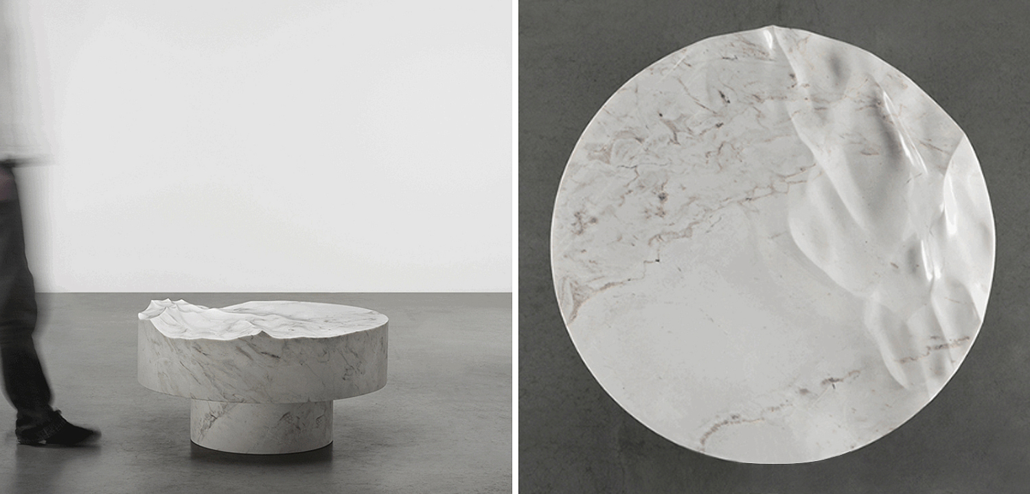 Дизайнерский журнальный стол Mathieu Lehanneur Sculpts Ocean Memories Round White Дизайнерский журнальный стол Mathieu Lehanneur Sculpts Ocean Memories Round White - Loft-Concept в Перми