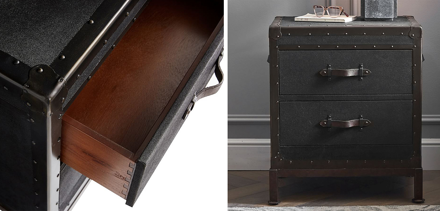 Тумба Vintage Chests black Тумба Vintage Chests black - Loft-Concept в Перми