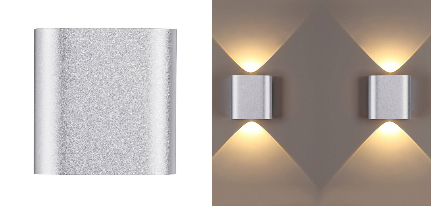 Бра Obverse Silver Square Wall lamp Бра Obverse Silver Square Wall lamp - Loft-Concept в Перми