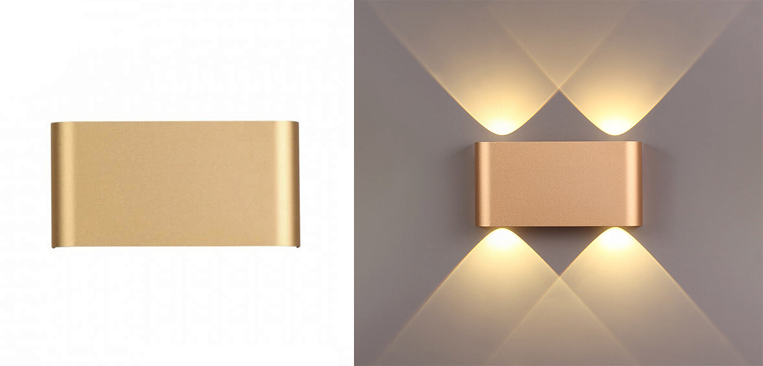 Бра Obverse Gold Rectangle A Wall lamp Бра Obverse Gold Rectangle A Wall lamp - Loft-Concept в Перми