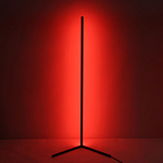 Торшер черного цвета на угловом основании Arteriors варинант исполнения - 4 | Loft Concept в Перми