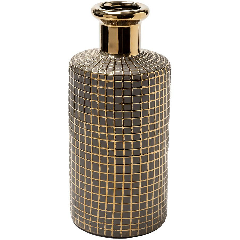Ваза Exclusive mesh shape 25 Бежевый Золотой Ваза Exclusive mesh shape 25 Бежевый Золотой в Перми | Loft Concept