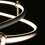 Люстра подвесная светодиодная круглая Dаiana  варинант исполнения - 4 | Loft Concept в Перми