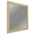 Зеркало квадратное с классической деревянной рамой Harper Line варинант исполнения - 2 | Loft Concept в Перми