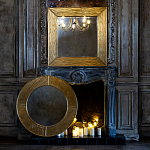 Зеркало квадратное в фактурной раме Pattern варинант исполнения - 3 | Loft Concept в Перми