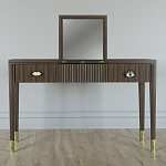 Туалетный стол - Трельяж Elsa Dreams Walnut 120 см варинант исполнения - 5 | Loft Concept в Перми