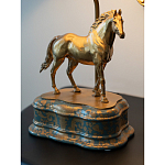 Настольная лампа из фарфора Лошадь Frodi варинант исполнения - 3 | Loft Concept в Перми