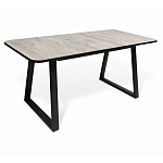 Стол обеденный раздвижной с прямоугольной бежевой столешницей Magali варинант исполнения - 2 | Loft Concept в Перми