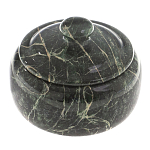 Сахарница из натурального камня Змеевик Stone Sugar Bowls варинант исполнения - 8 | Loft Concept в Перми