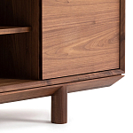 ТВ-тумба из массива ореха Robinett Wooden TV Stand варинант исполнения - 5 | Loft Concept в Перми