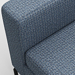 Мебельная ткань Шенилл голубой цвет 142 см T4-49 варинант исполнения - 7 | Loft Concept в Перми