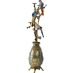 Бронзовый подсвечник Птичий рай Flora варинант исполнения - 3 | Loft Concept в Перми