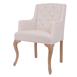 Кресло Mason Classical Armchair beige flax варинант исполнения - 3 | Loft Concept в Перми