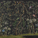 Обои ручная роспись St Laurent Casino metallic silk варинант исполнения - 3 | Loft Concept в Перми