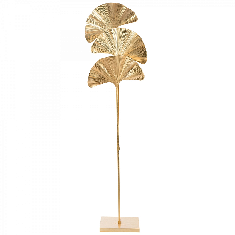 Торшер Palmas Gold Floor Lamp  Золотой в Перми | Loft Concept 