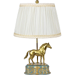 Настольная лампа из фарфора Лошадь Frodi варинант исполнения - 1 | Loft Concept в Перми