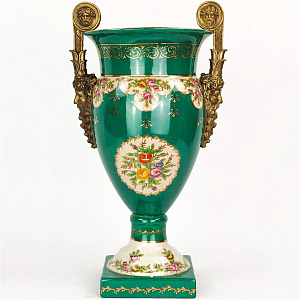 Фарфоровая ваза Emerald Goblet